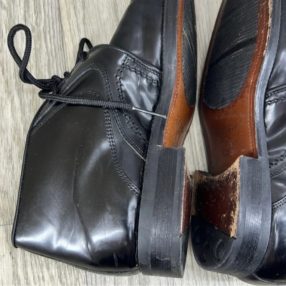 Cable & Co Black Leather Chukka Boots for Men